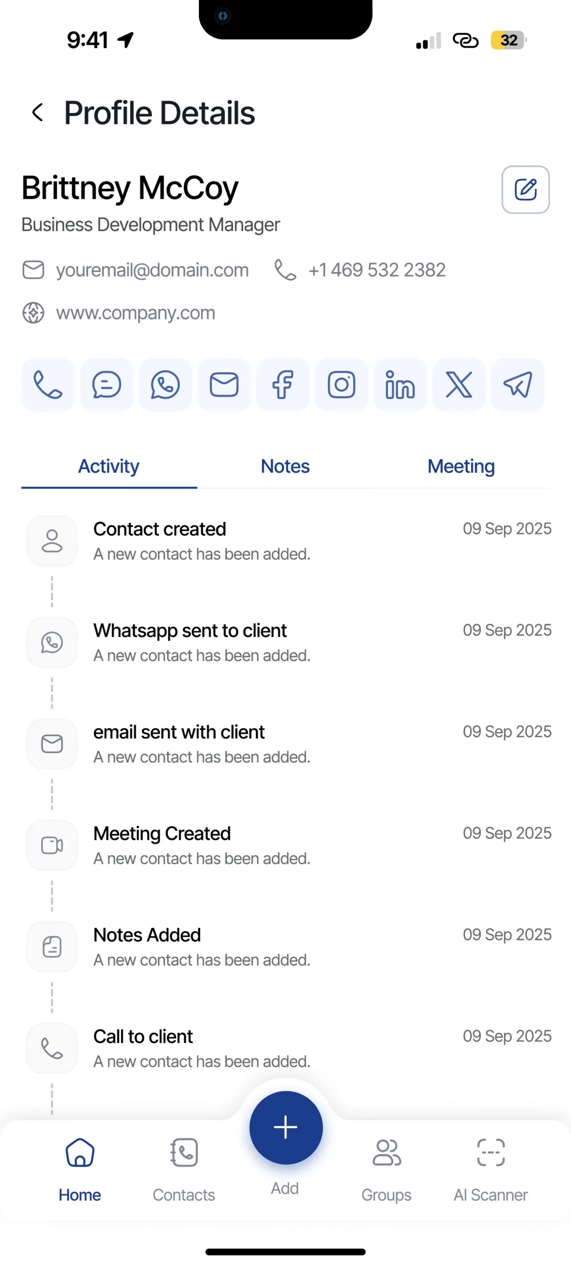 Contacts Management-19