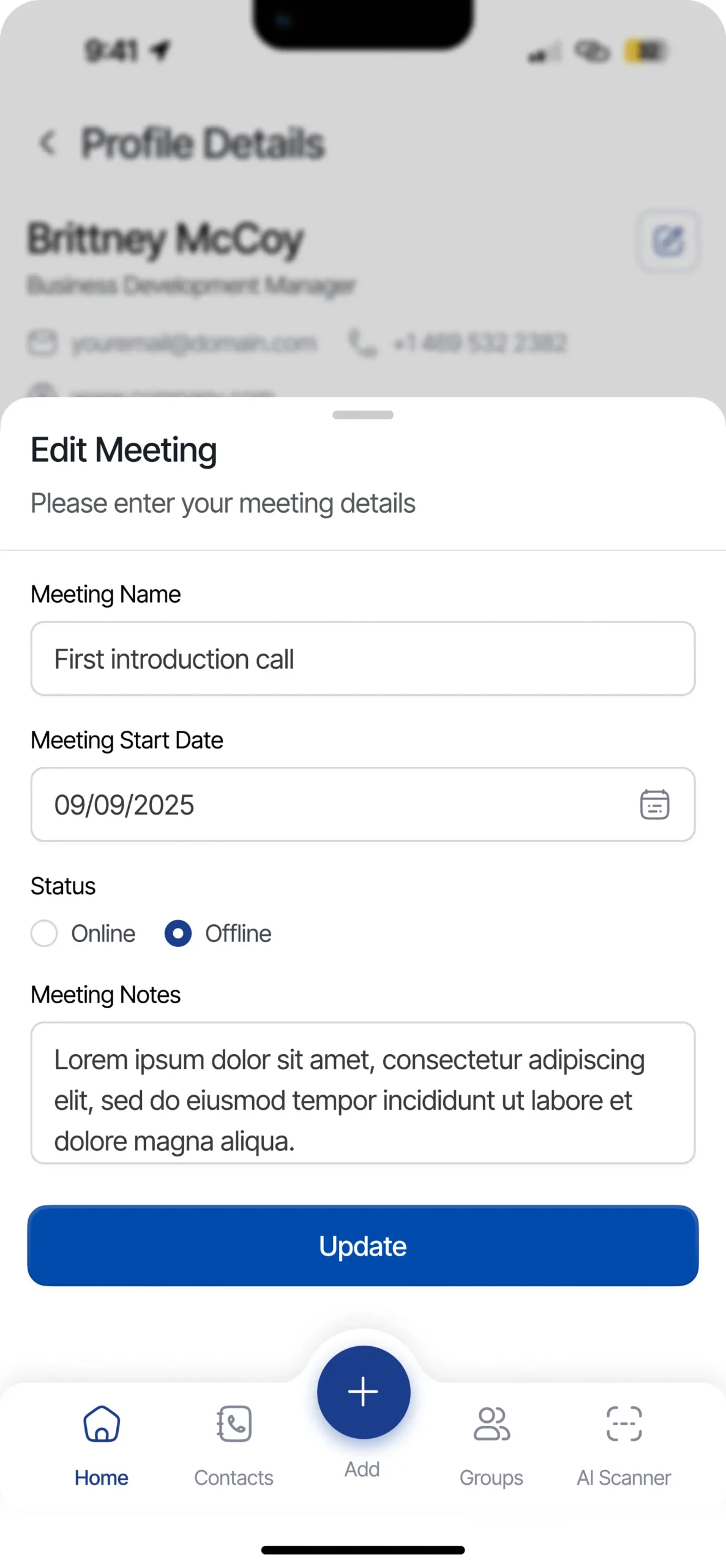 Contacts Management-22