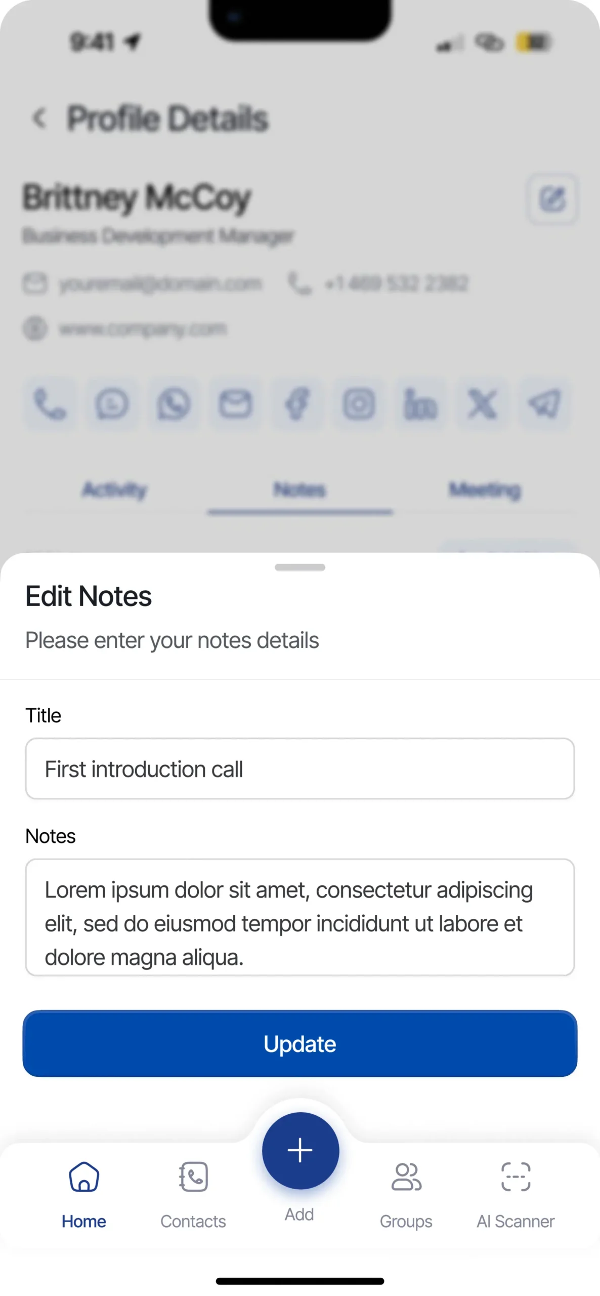 Contacts Management-23