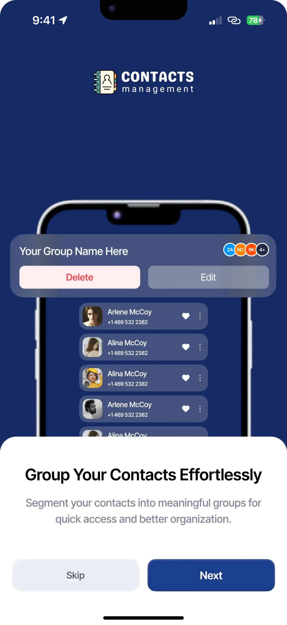Contacts Management-8